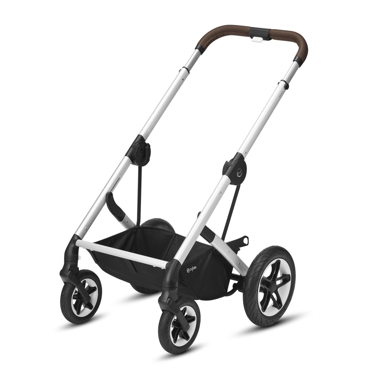 Cybex Talos S Lux SLV Kinderwagen Gestell Silber