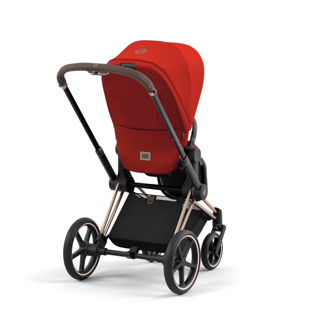 Cybex Priam 4 Kinderwagen Rosegold Rahmen- Autumn Gold Seat Pack