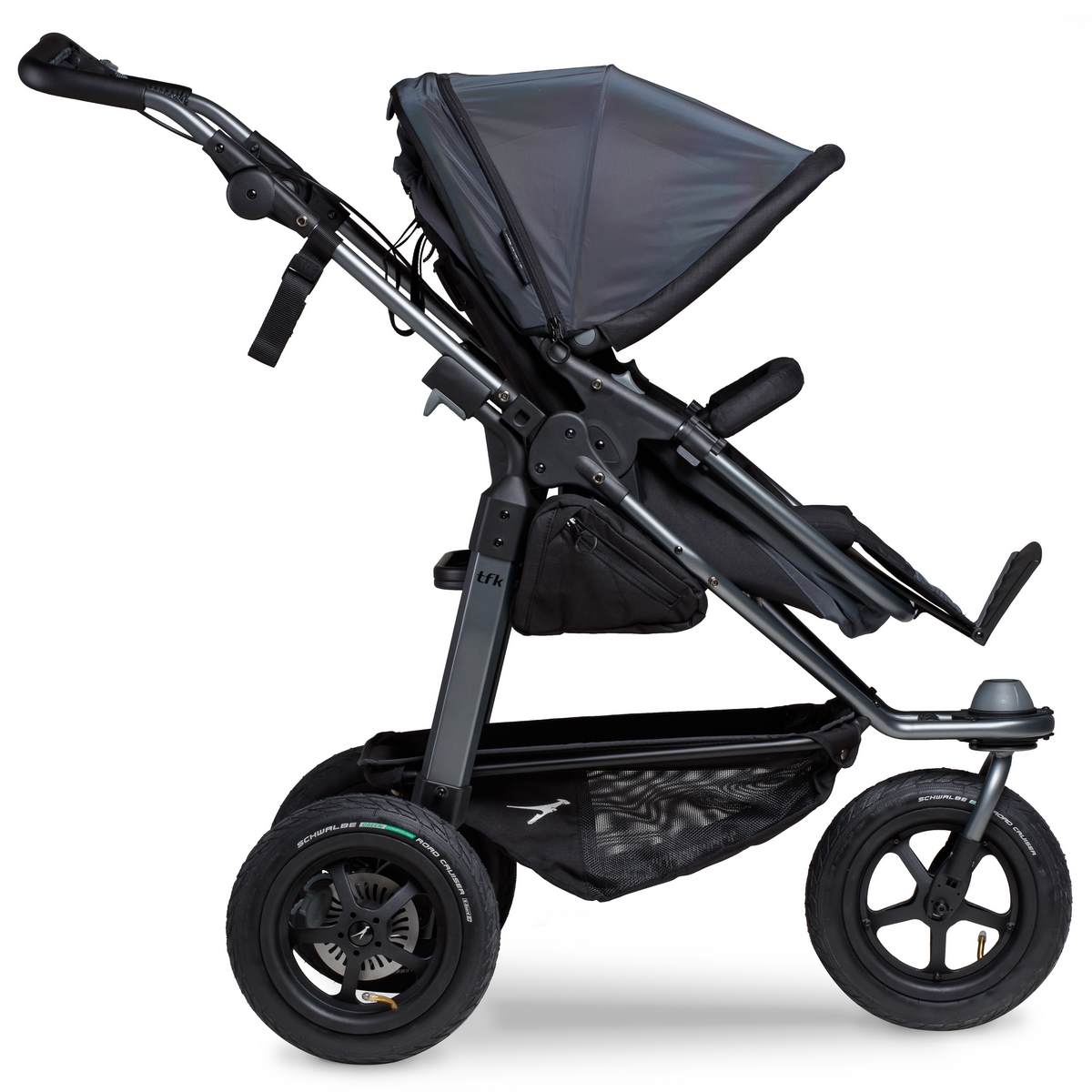 TFK Mono Kombi Kinderwagen mit Luftrad-Set- Glow in the Dark