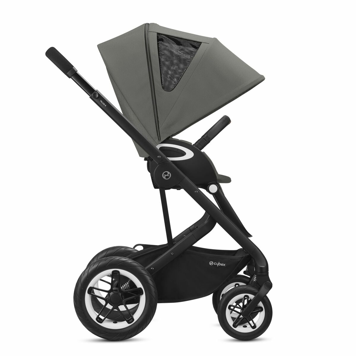 Cybex Talos S Lux Kombikinderwagen- Schwarz Gestell- Soho Grey