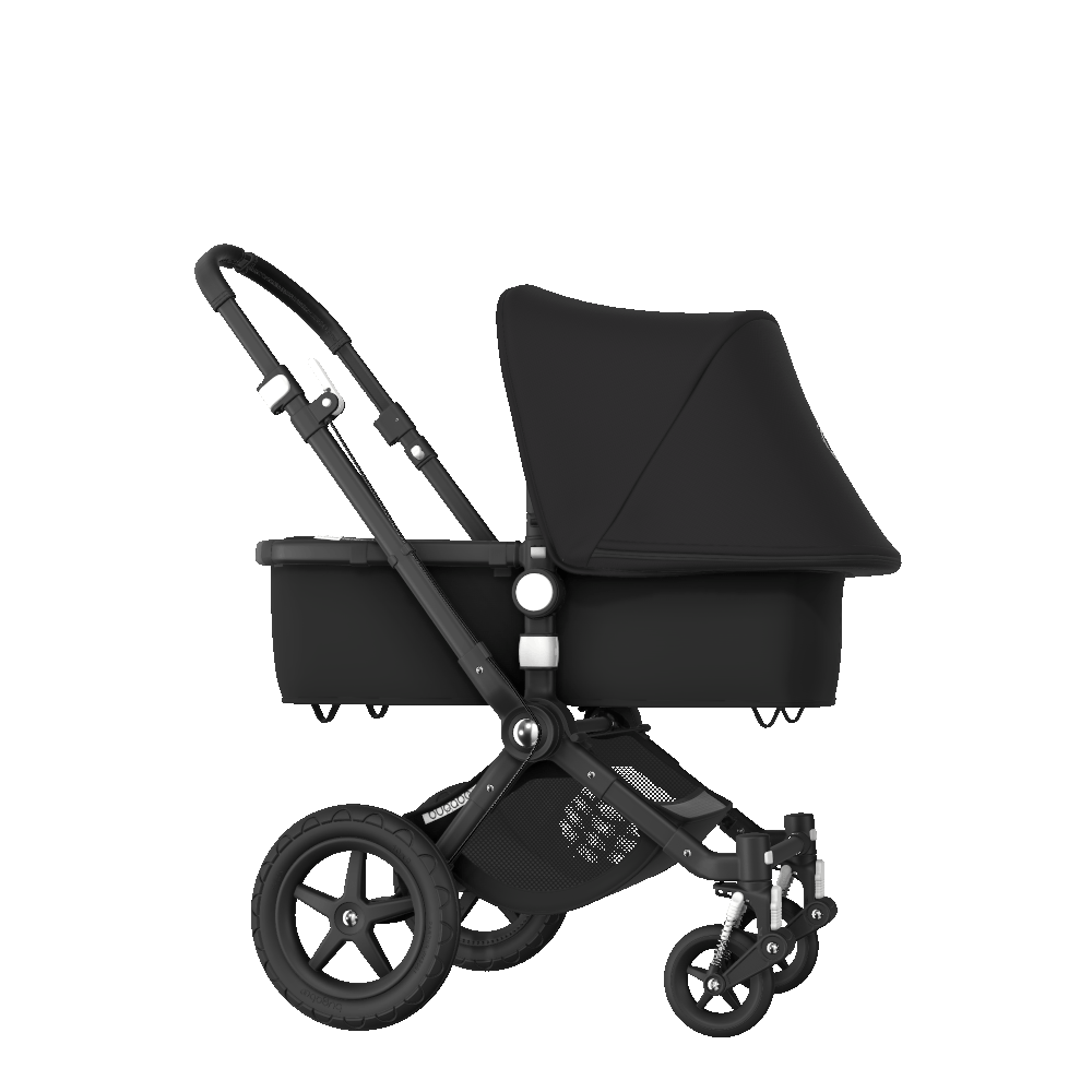 Cameleon 3 Plus Komplett Set Kombikinderwagen Schwarz- Schwarz- Schwarz