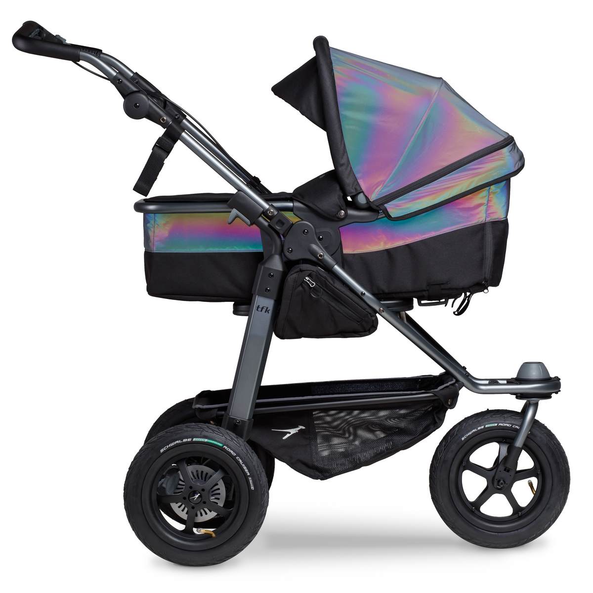 TFK Mono Kombi Kinderwagen mit Luftrad-Set- Glow in the Dark