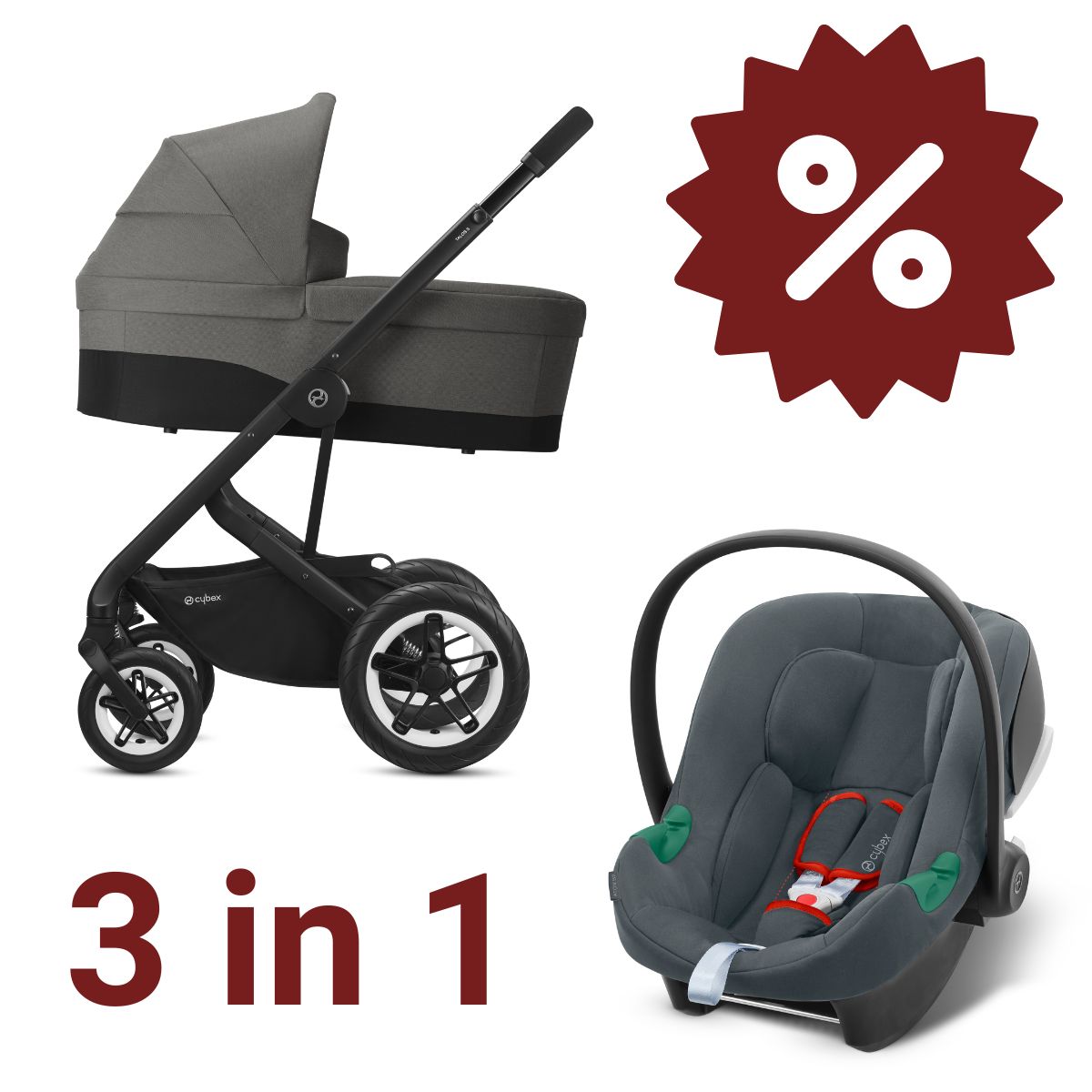 Cybex Talos S Lux Set 3in1 (Rückläufer)