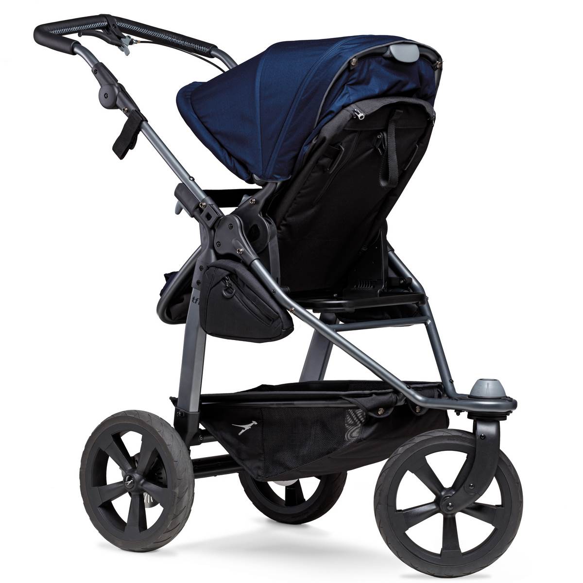 TFK Mono Kombi Kinderwagen mit Luftkammer Radset - Marine