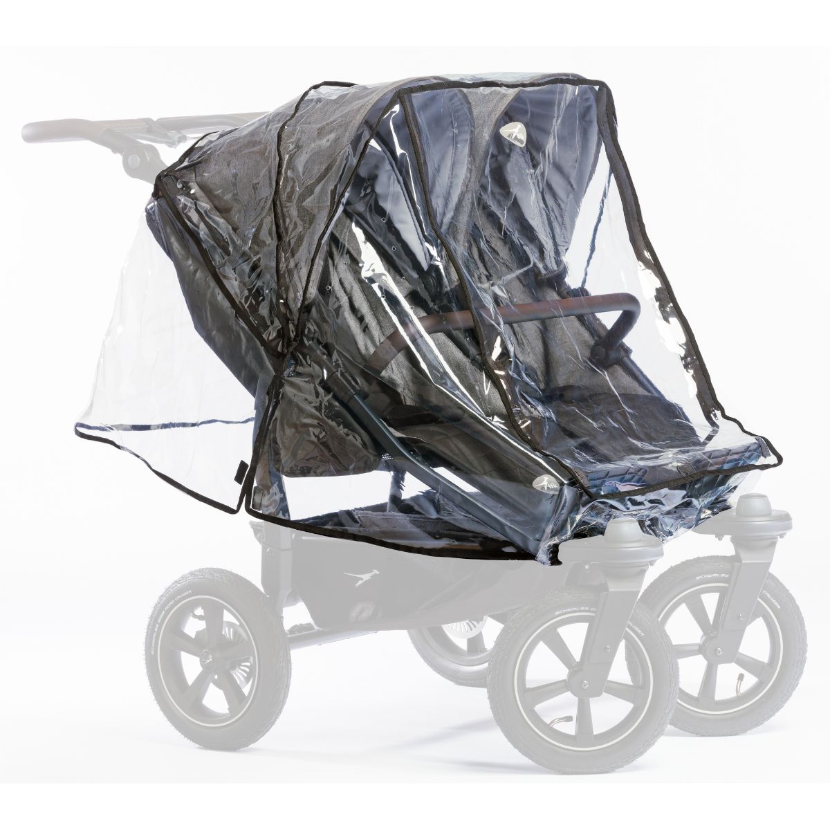 TFK Regenschutz Duo 2 Sportkinderwagen (Doppel-Einhang)