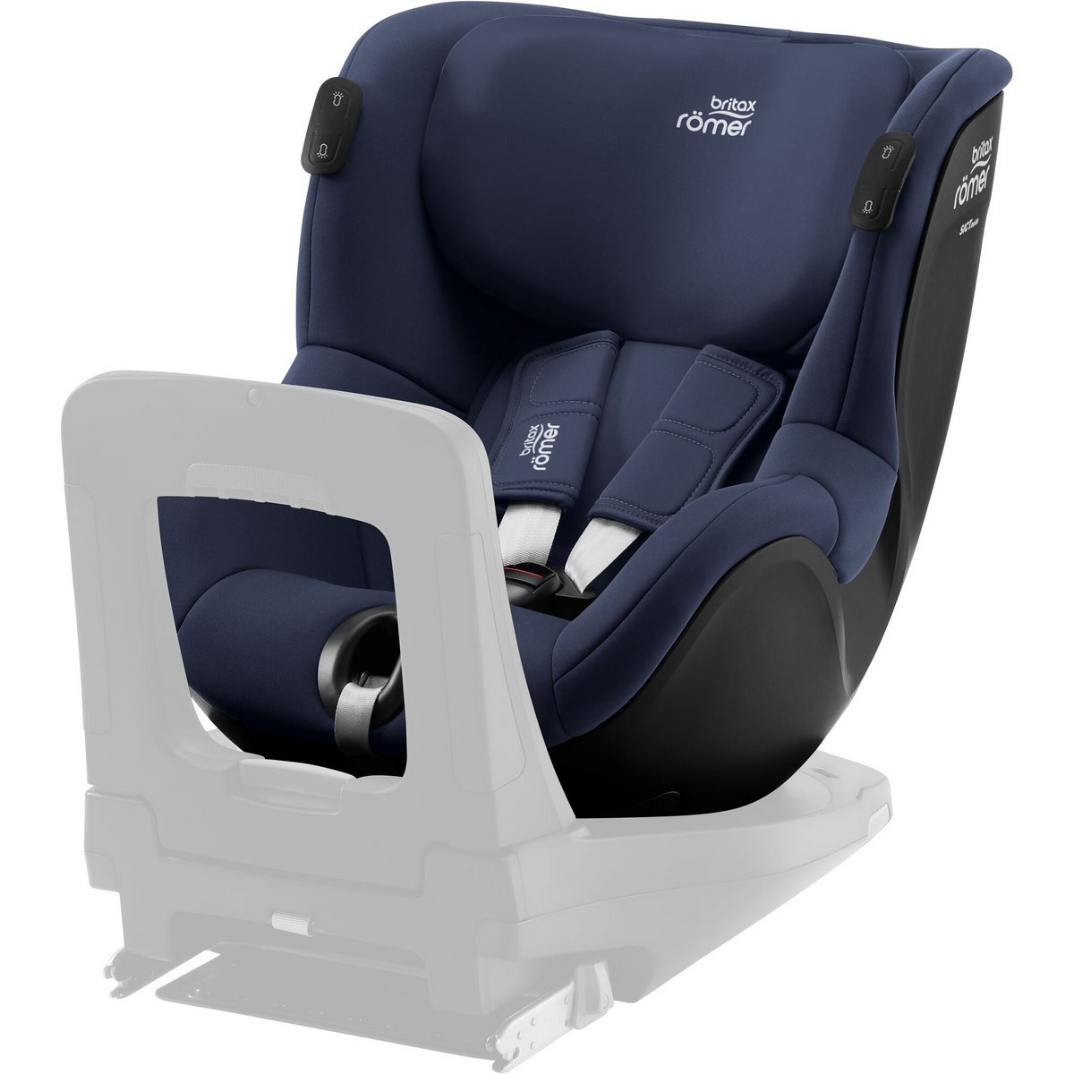 Britax Römer Dualfix iSense Reboarder Indigo Blue