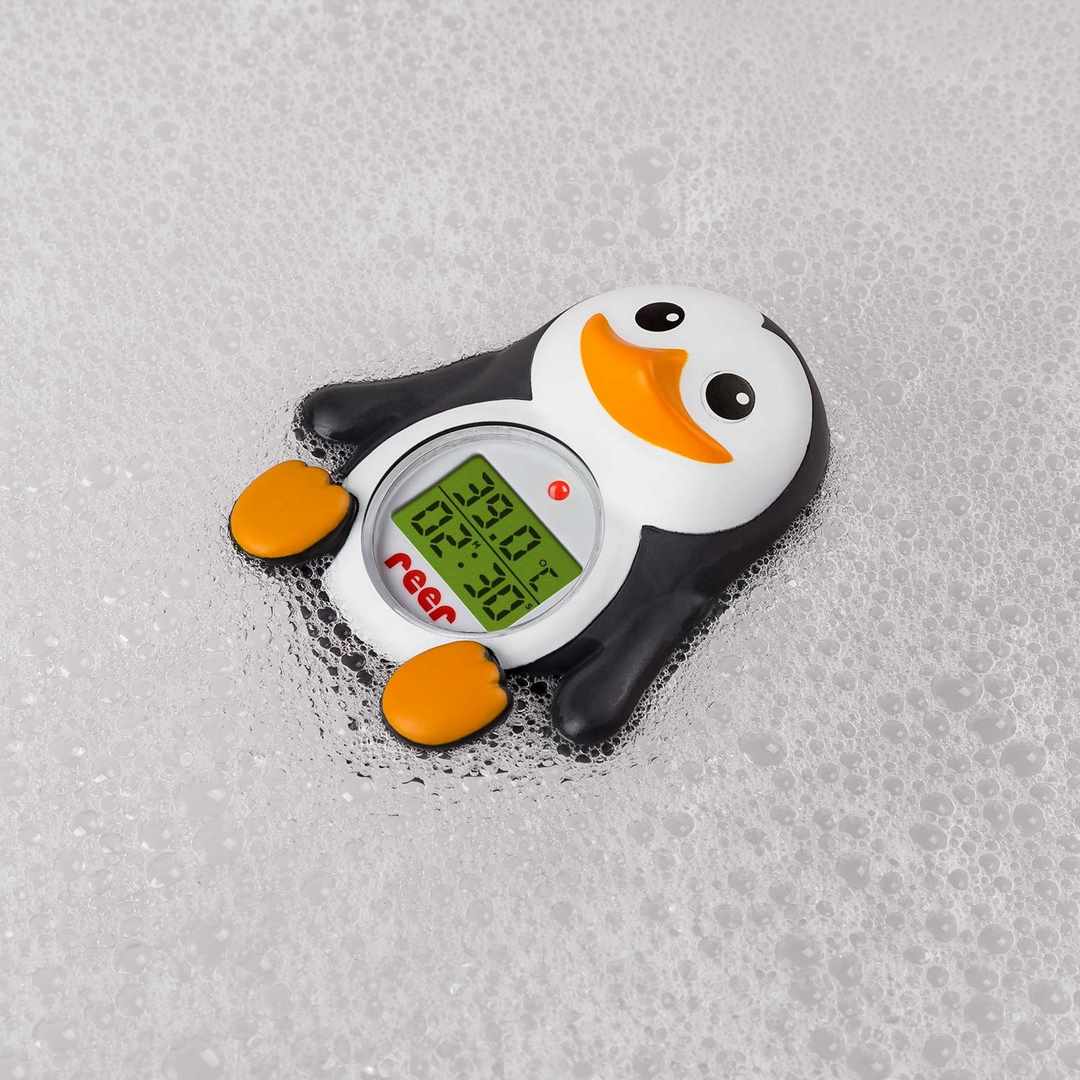 Reer MyHappyPingu 2in1 digitale Badethermometer