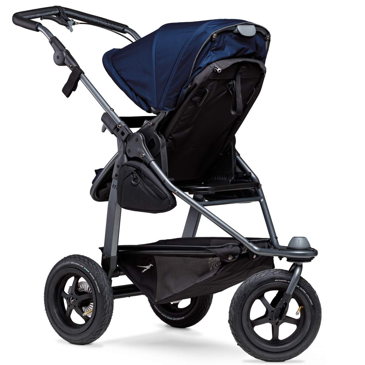 TFK Mono Kombi Kinderwagen mit Luftrad-Set- Marine