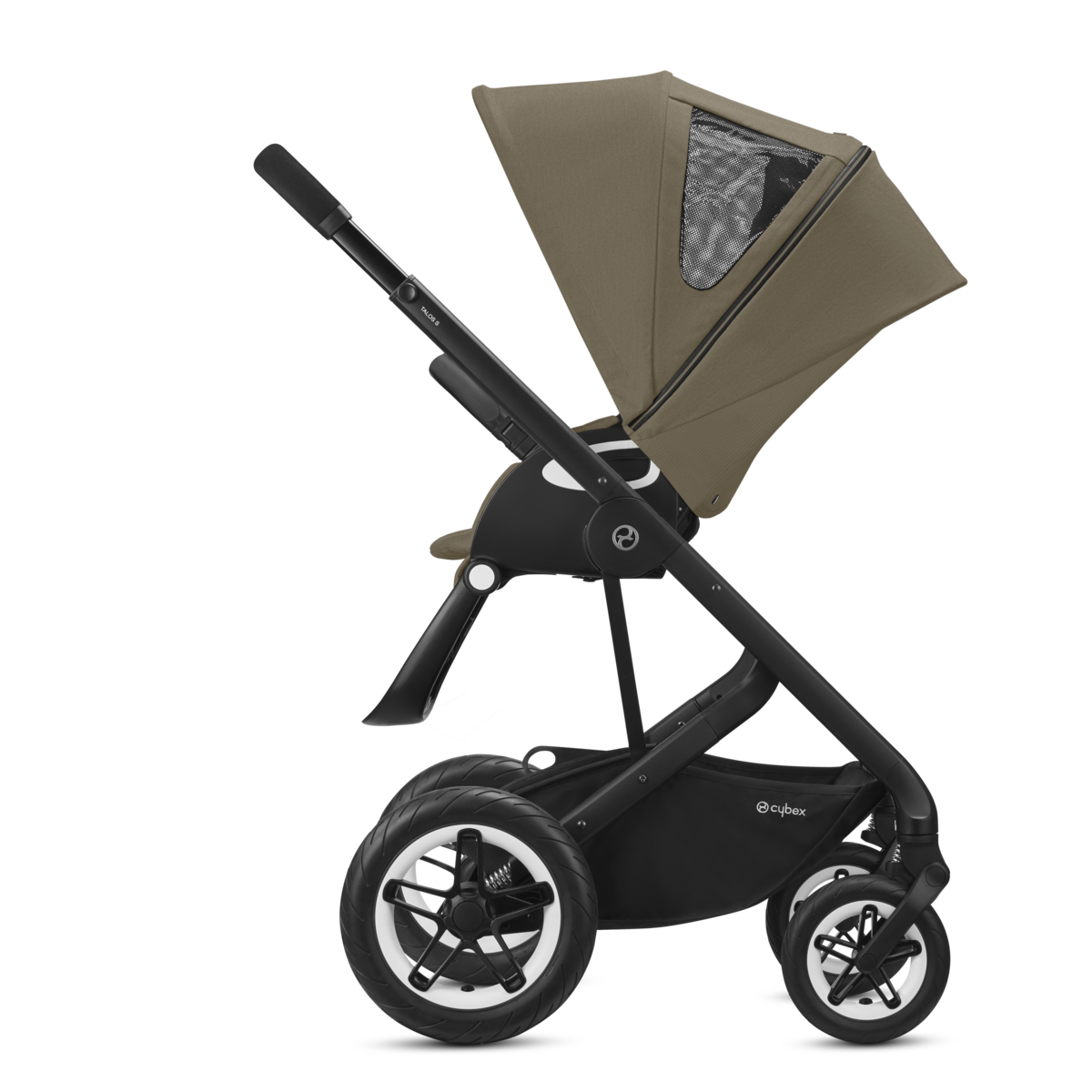 Cybex Talos S Lux Kombikinderwagen- Schwarz Gestell- Classic Beige