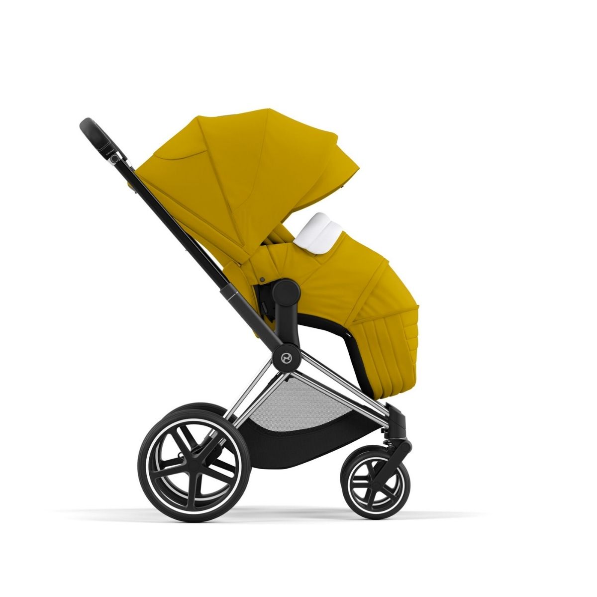 Lite cot mustard yellow