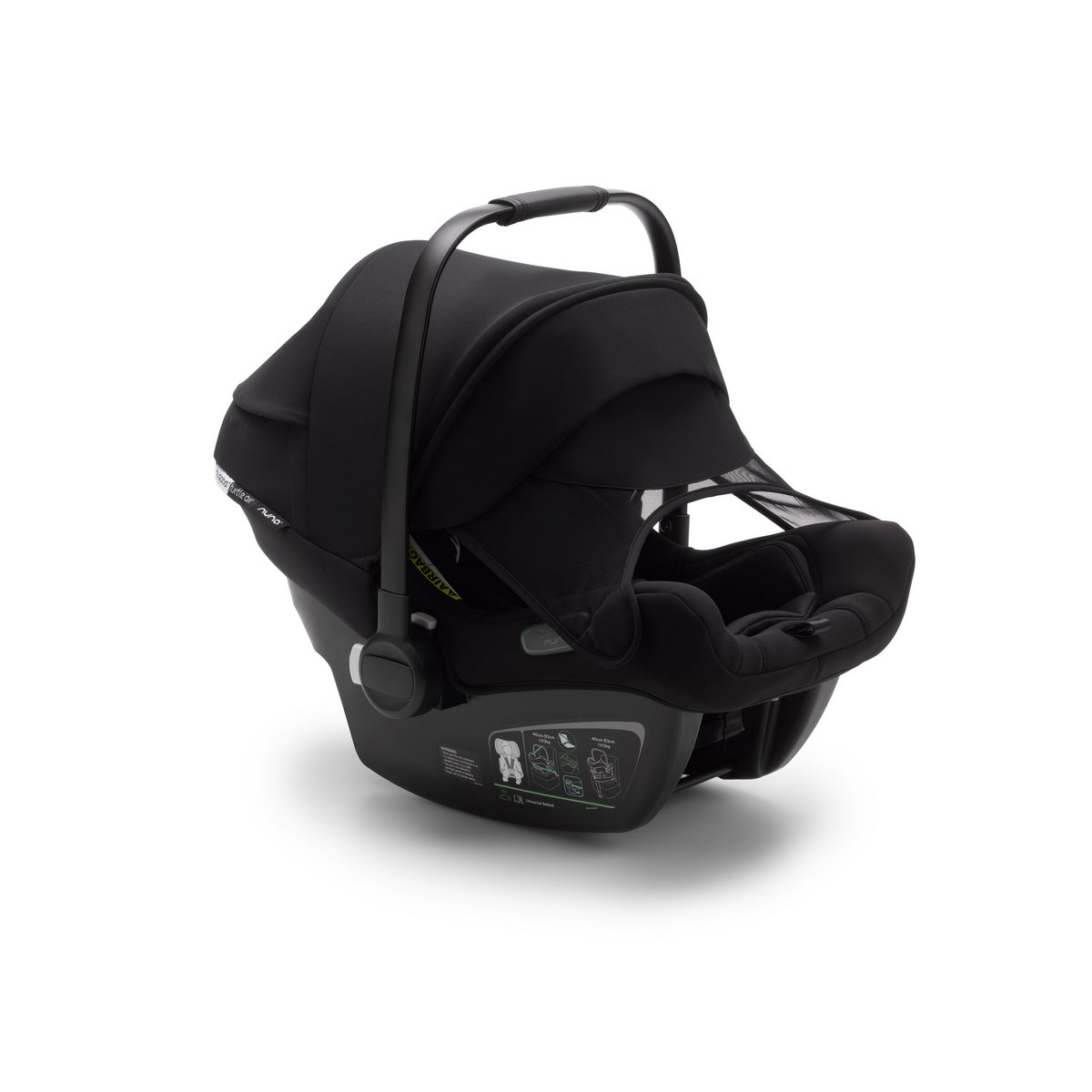 Bugaboo Turtle AIR by Nuna Babyschale- Schwarz