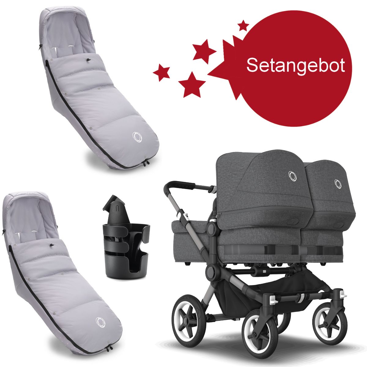 Bugaboo Donkey 5 Twin Essential Set