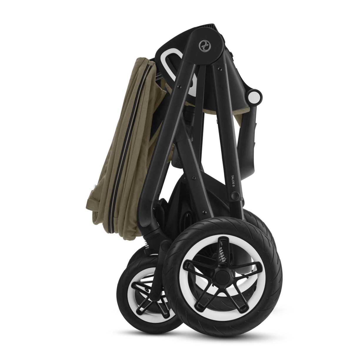 Cybex Talos S Lux Kombikinderwagen- Schwarz Gestell- Classic Beige