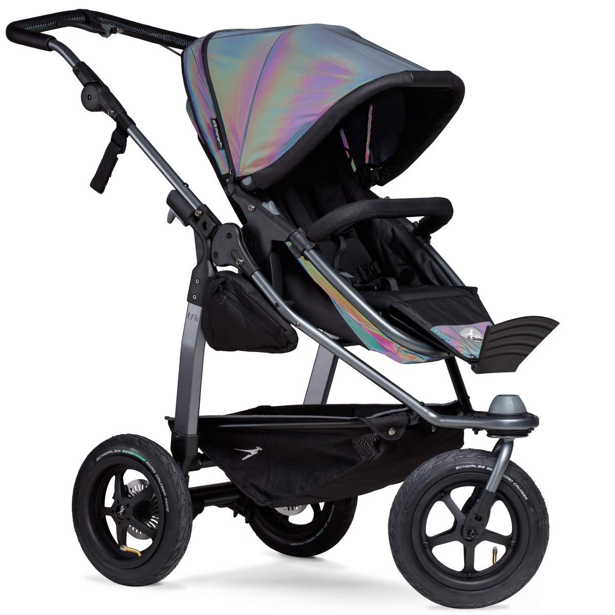 TFK Mono Kombi Kinderwagen mit Luftrad-Set- Glow in the Dark