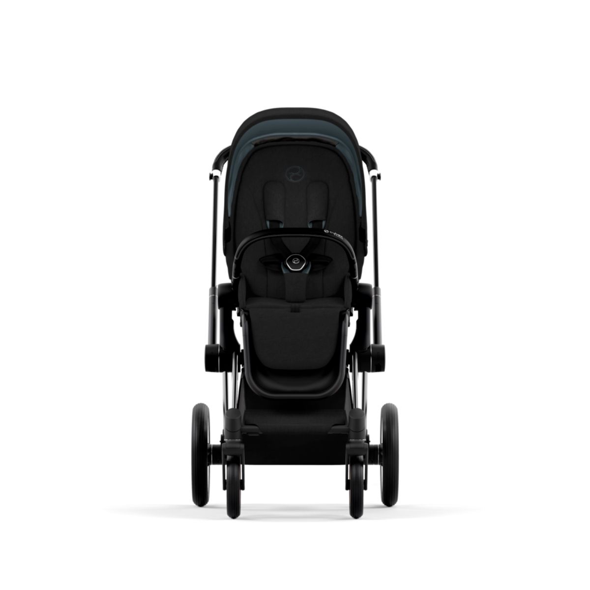 Cybex Priam 4 Kinderwagen Chrome Black Rahmen- Stardust Black Plus