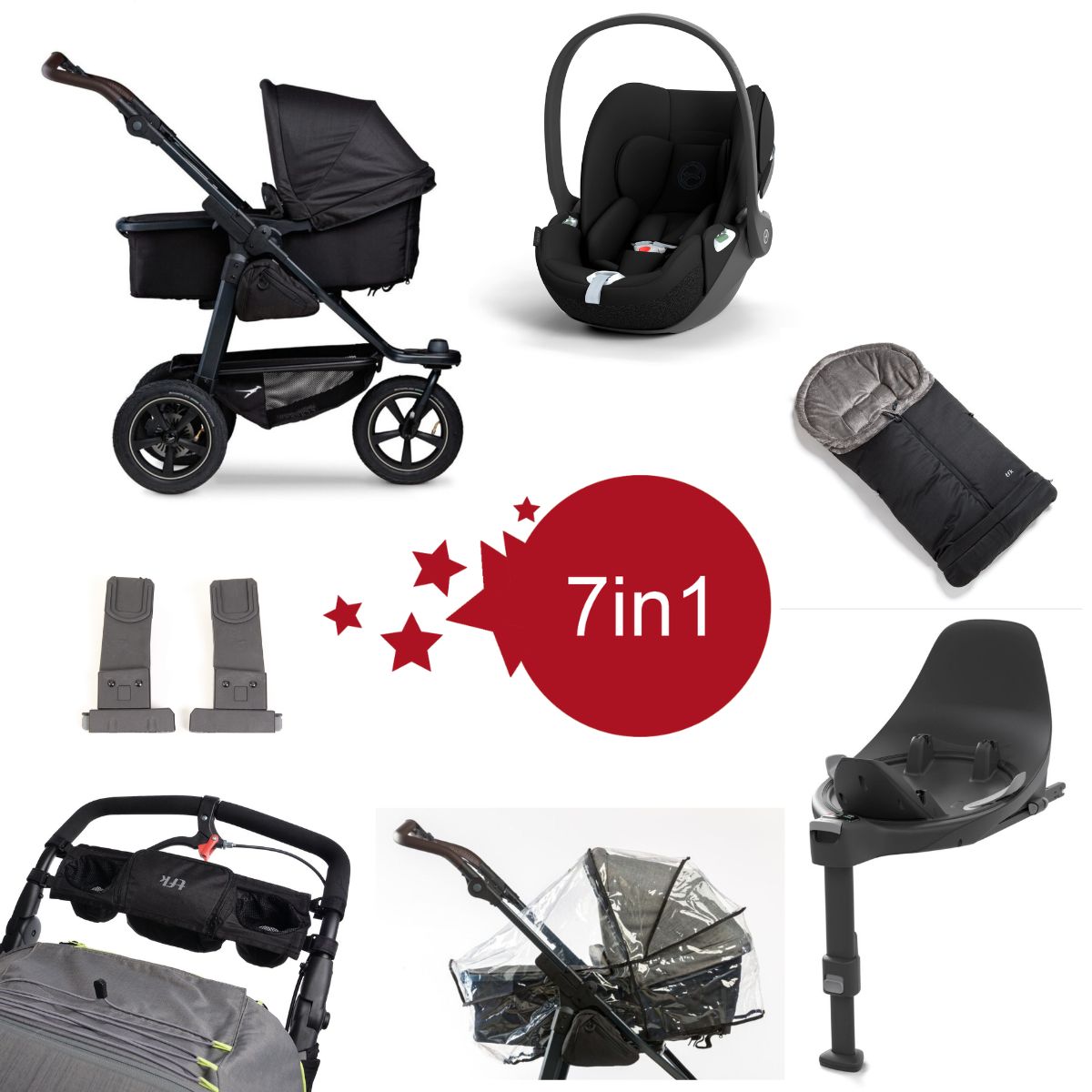 TFK Mono 2 Set 7 in 1 Zubehörpaket