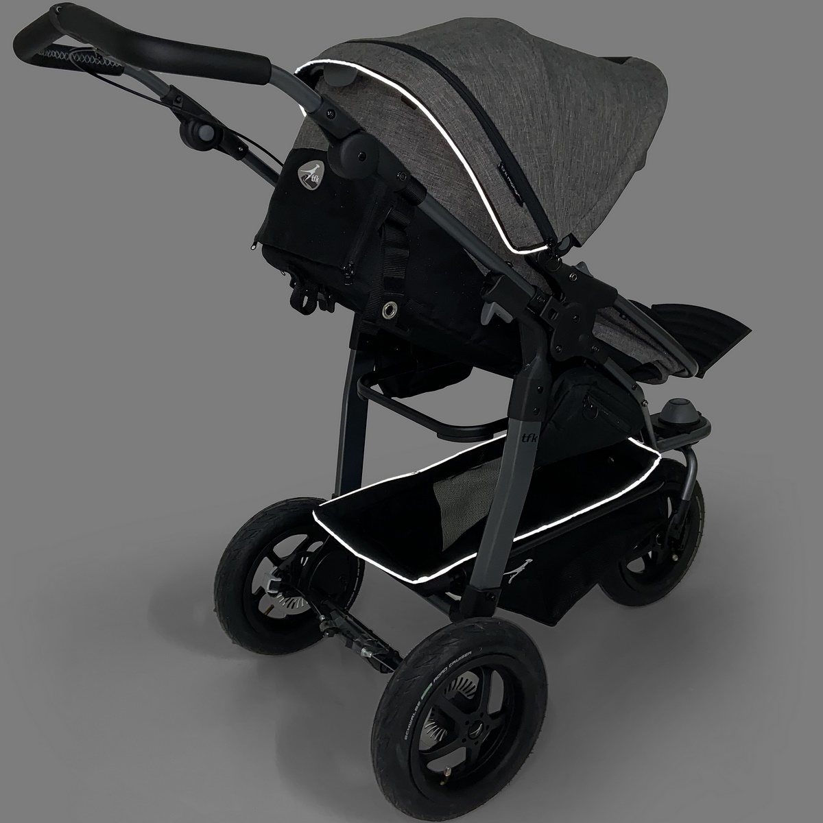 TFK Mono Kombi Kinderwagen mit Luftkammer Radset