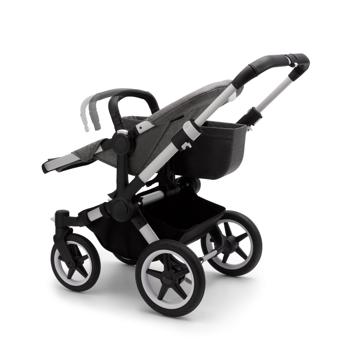 Bugaboo Donkey3 Mono Setangebot mit Babyschale Aton 5- Schwarz- Schwarz- Schwarz