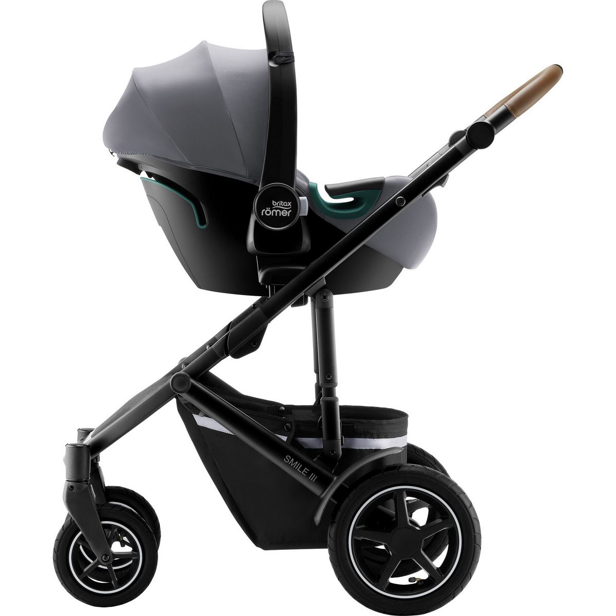 Britax Römer 2022 Smile III Comfort Plus Set- Frost Grey Brown