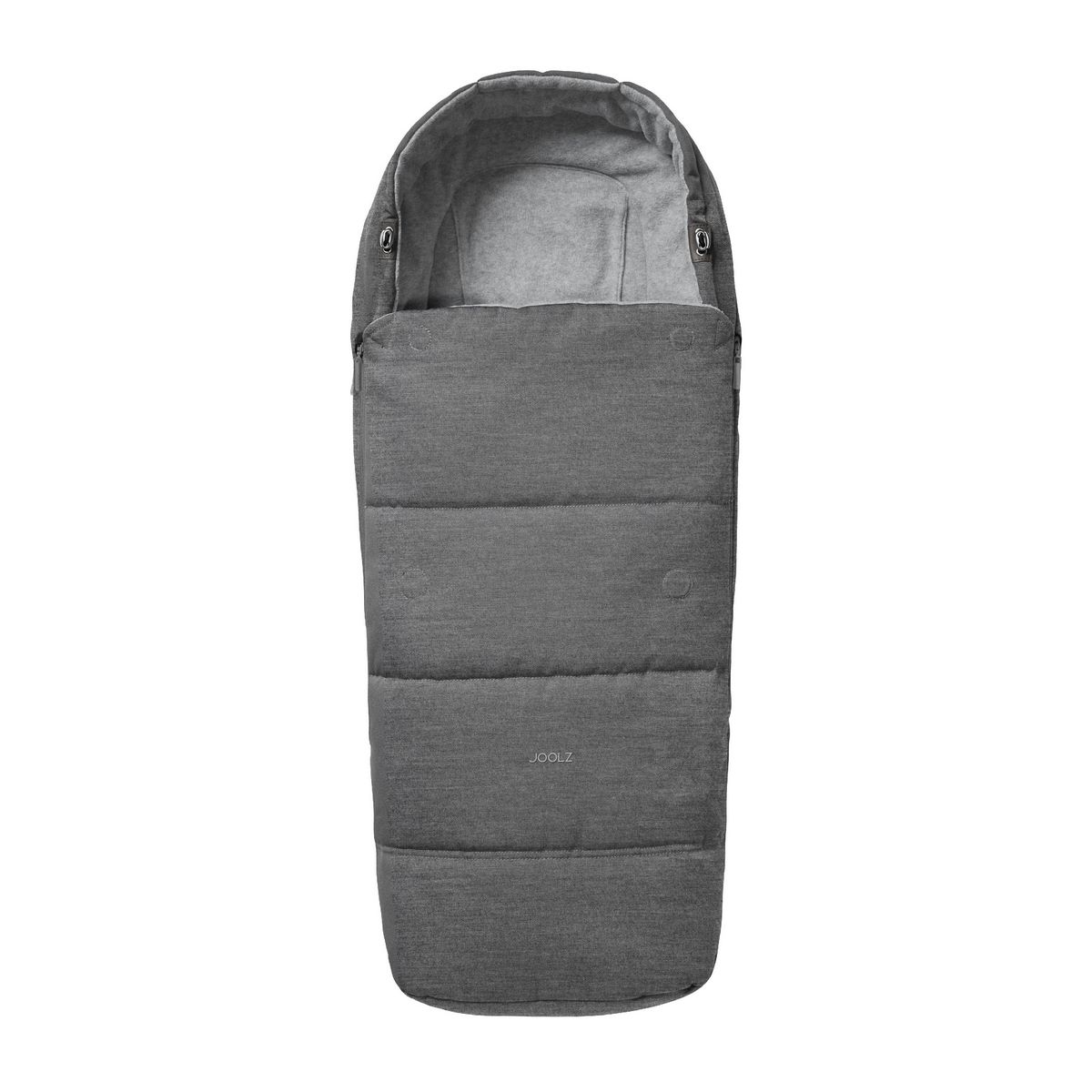 Joolz Day + Setangebot mit Fußsack Radiant Grey- Fußsack