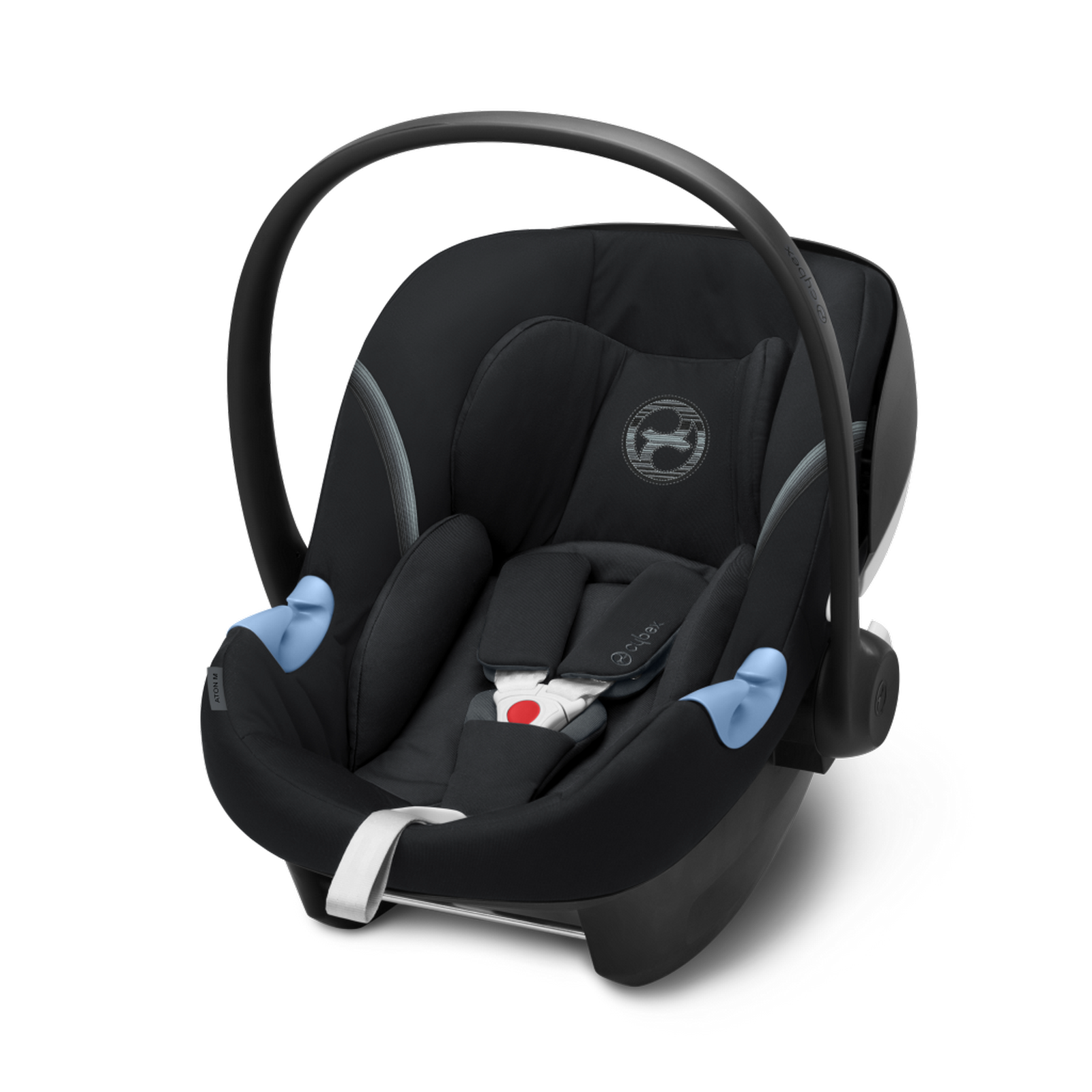 Cybex Aton M i-Size Babyschale - Deep Black