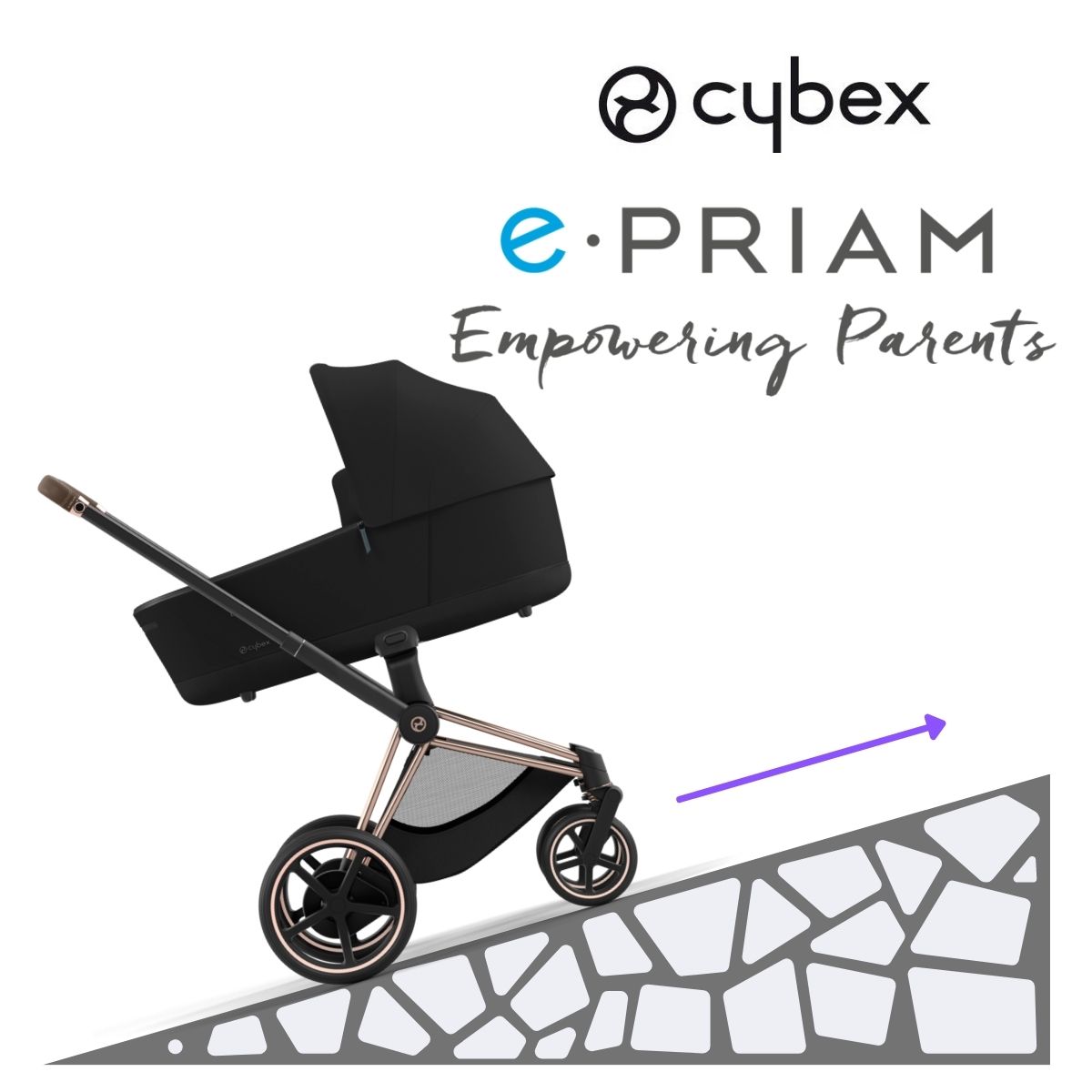 Cybex e-Priam 4 Kombikinderwagen