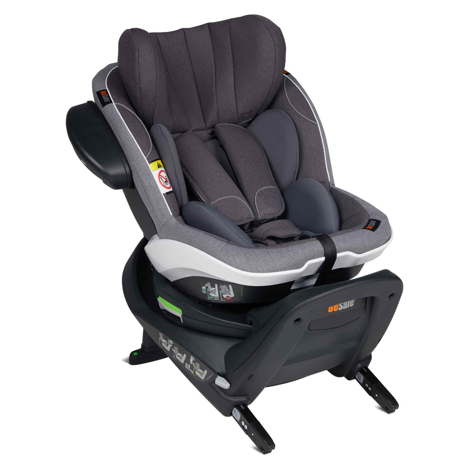 BeSafe iZi Twist i-Size Kindersitz - Metallic Melange