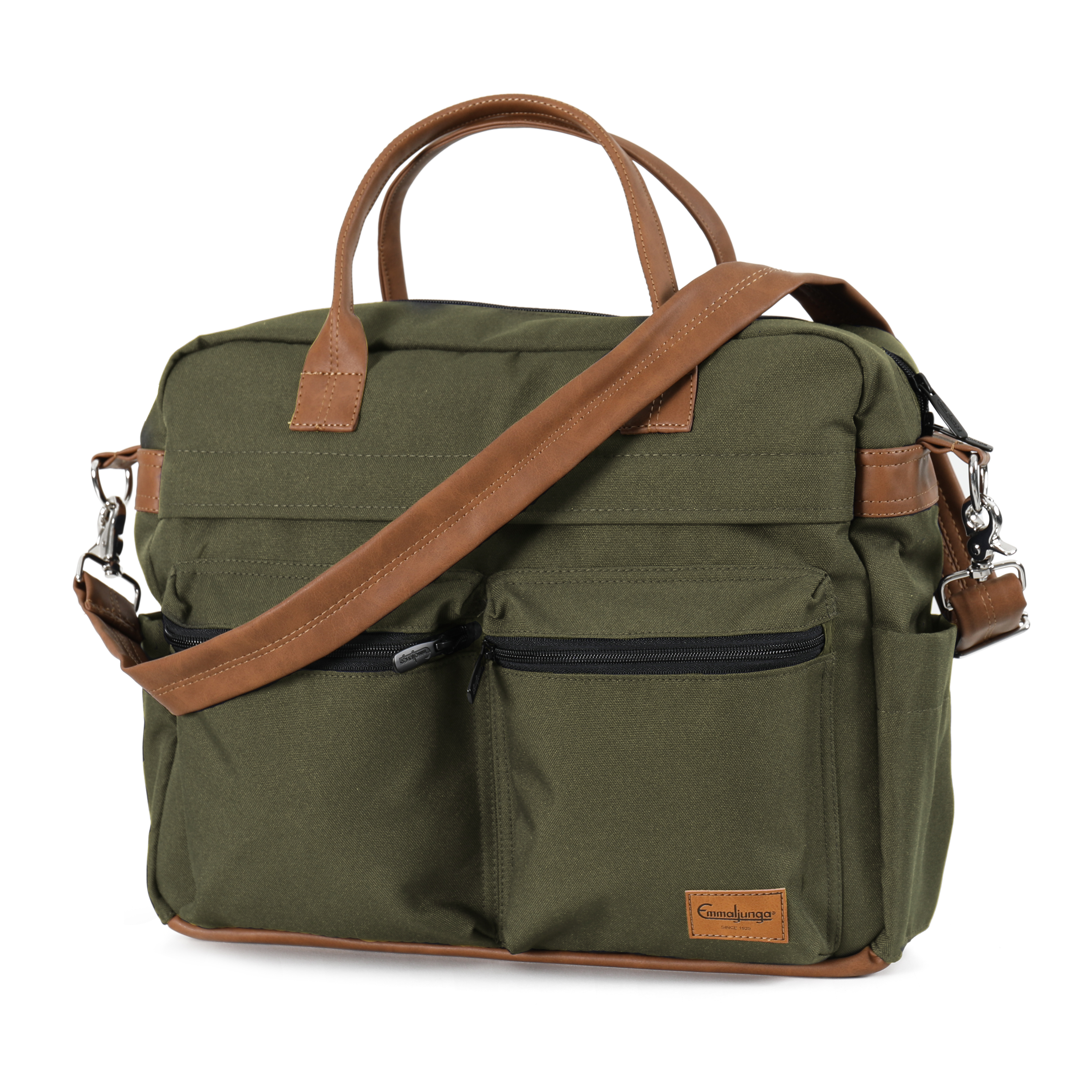 Emmaljunga Wickeltasche Travel outdoor green