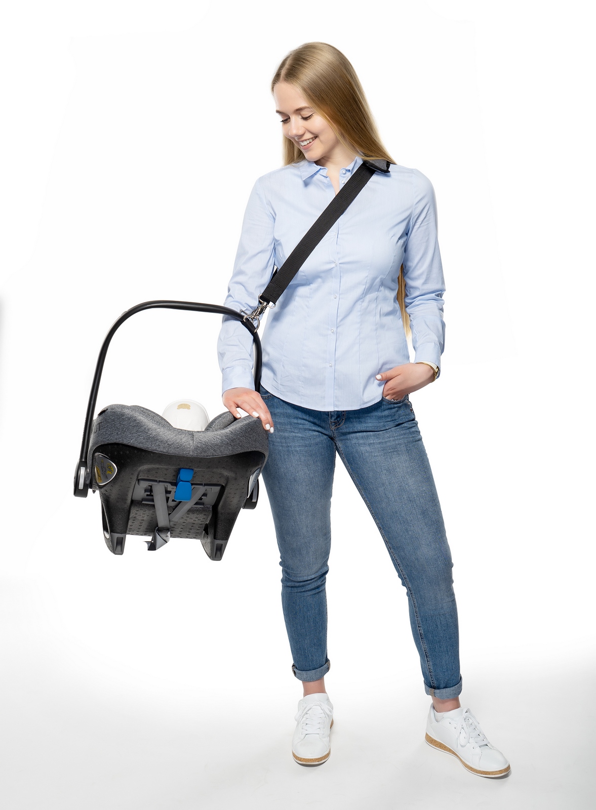 Reer Clip&Go Carry Tragegurt für Babyschalen