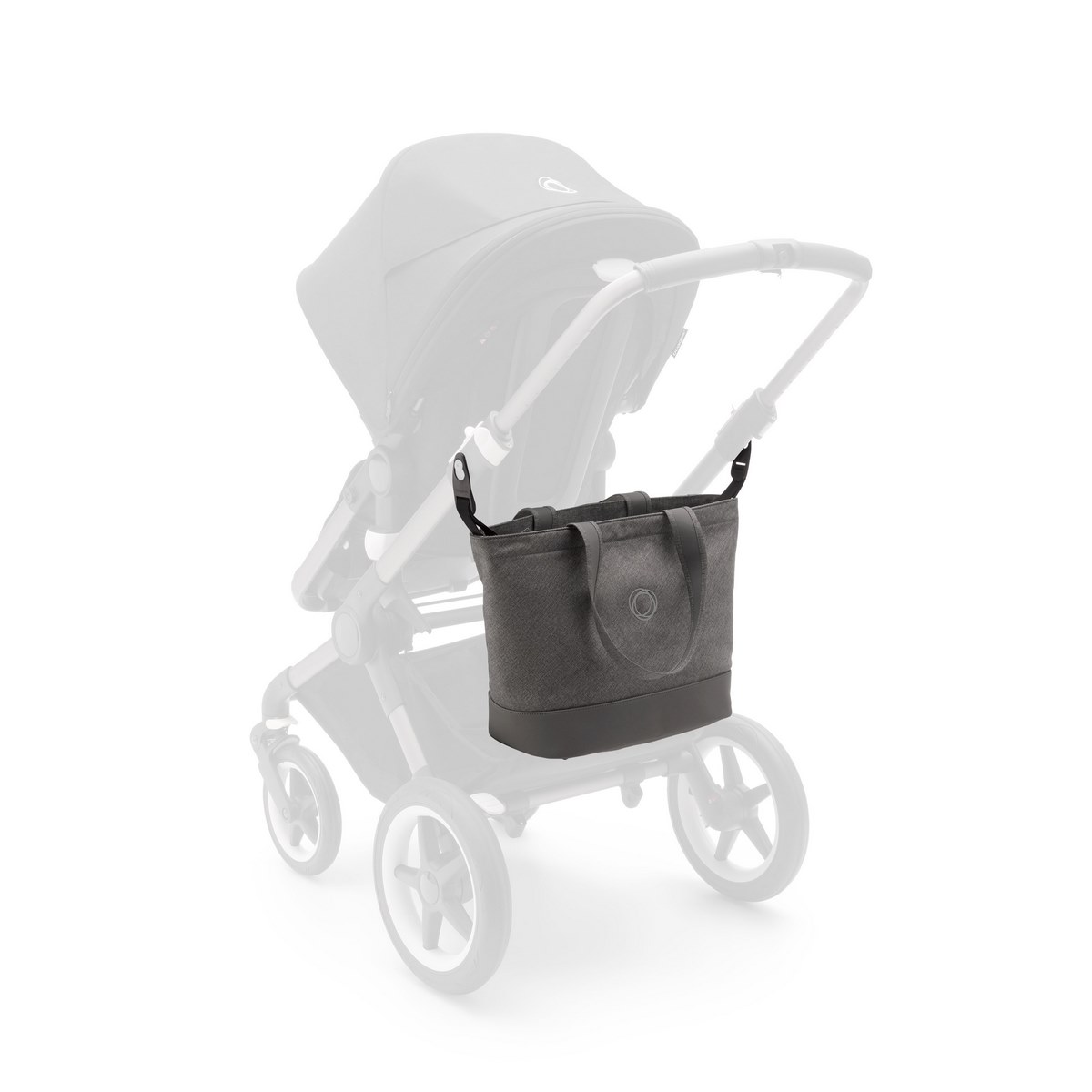 Bugaboo Wickeltasche Grau Meliert