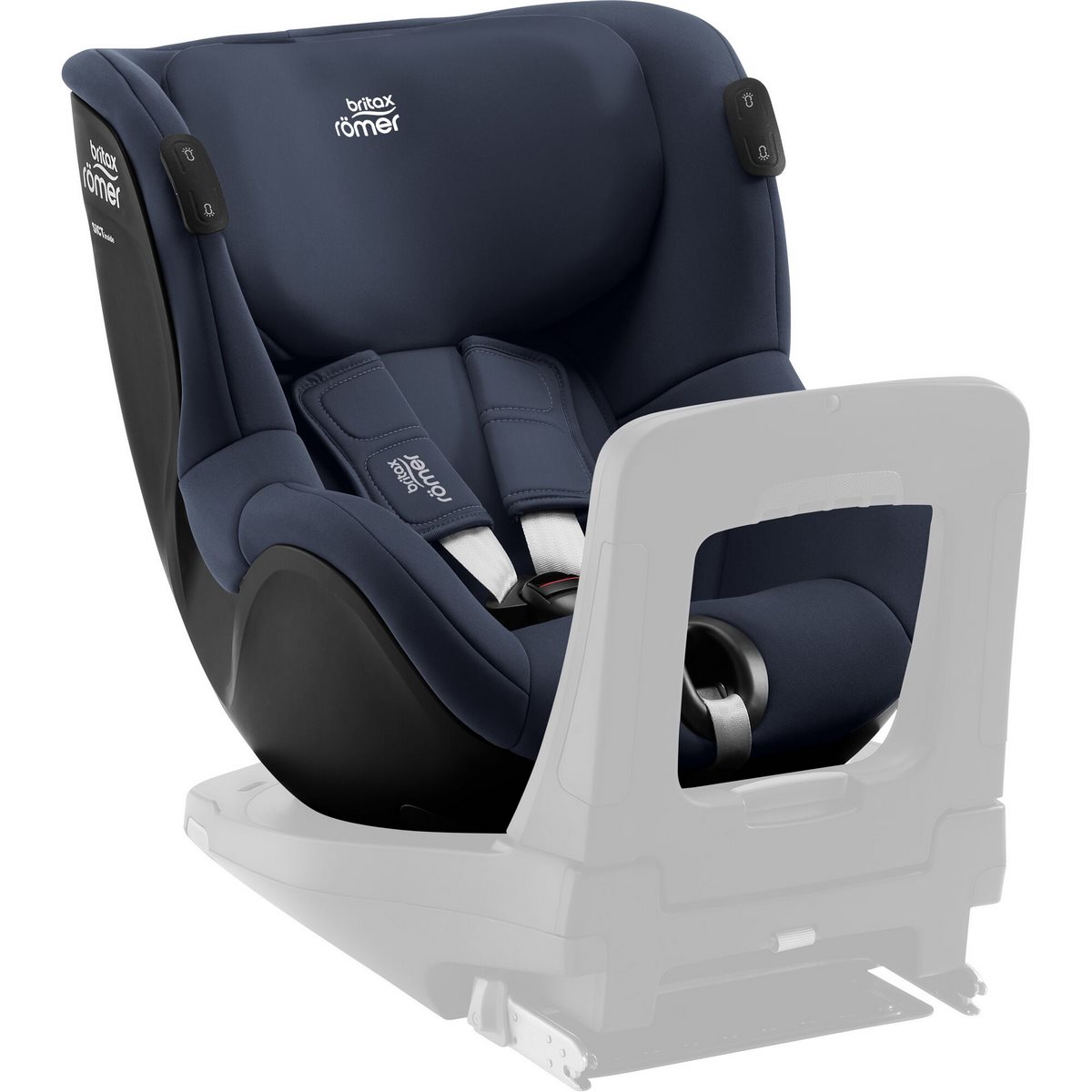 Britax Römer Dualfix iSense Reboarder Indigo Blue