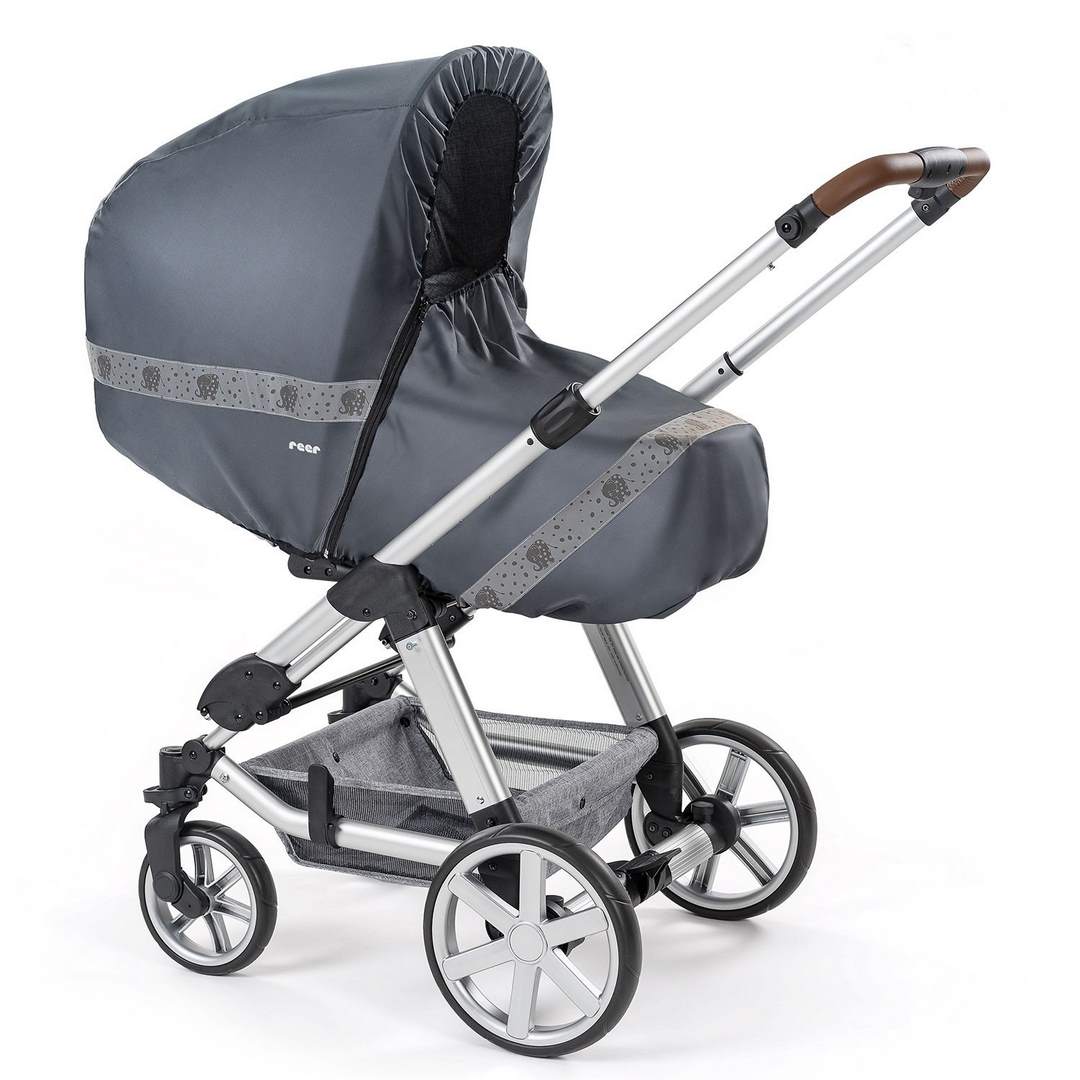 Reer RainSafe Classic+ Regenschutz für Kombi-Kinderwagen