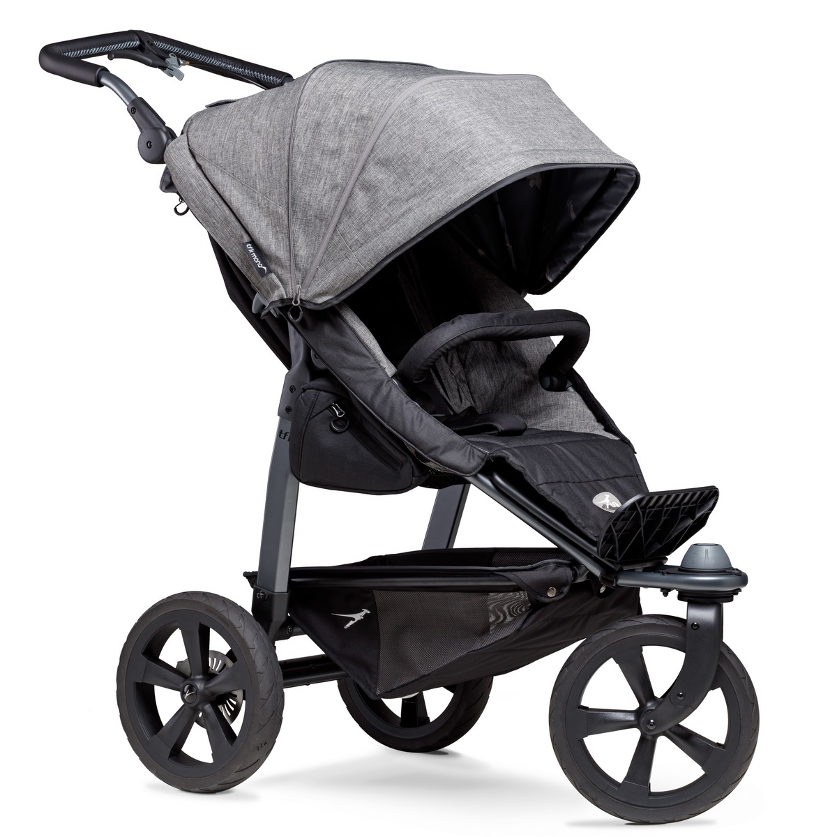 TFK Mono Sportkinderwagen mit Luftkammer Radset- Premium Grau