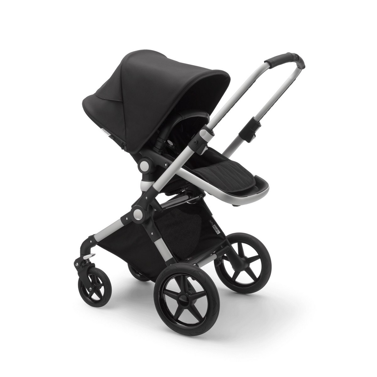 Bugaboo Lynx Setangebot mit Aton 5 Babyschale- Alu- Schwarz