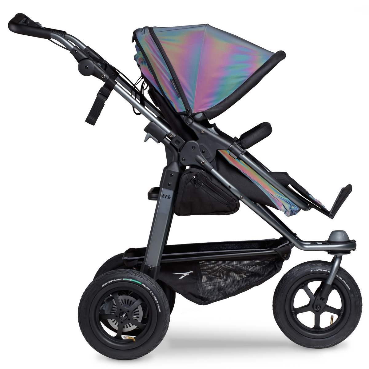 TFK Mono Kombi Kinderwagen mit Luftrad-Set- Glow in the Dark