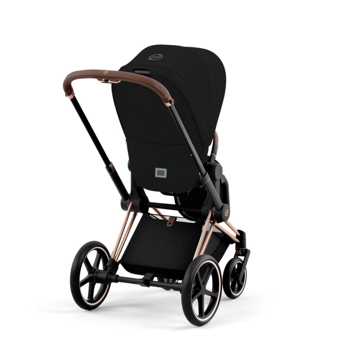 Cybex Priam 4 Kinderwagen Rosegold Rahmen- Stardust Black Plus