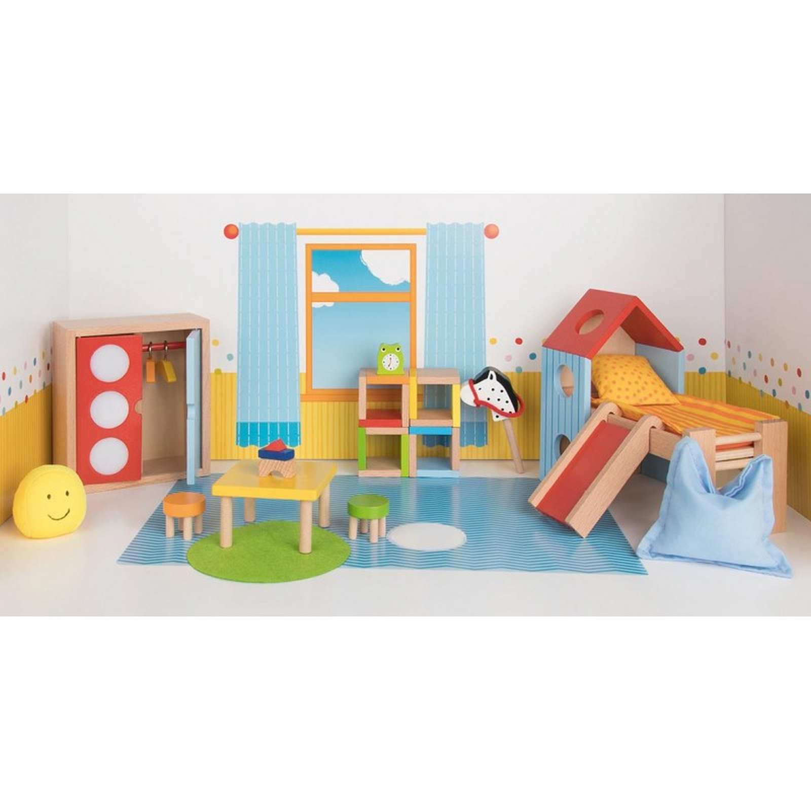 GoKi Puppenmöbel Kinderzimmer Puppenhausmöbel 