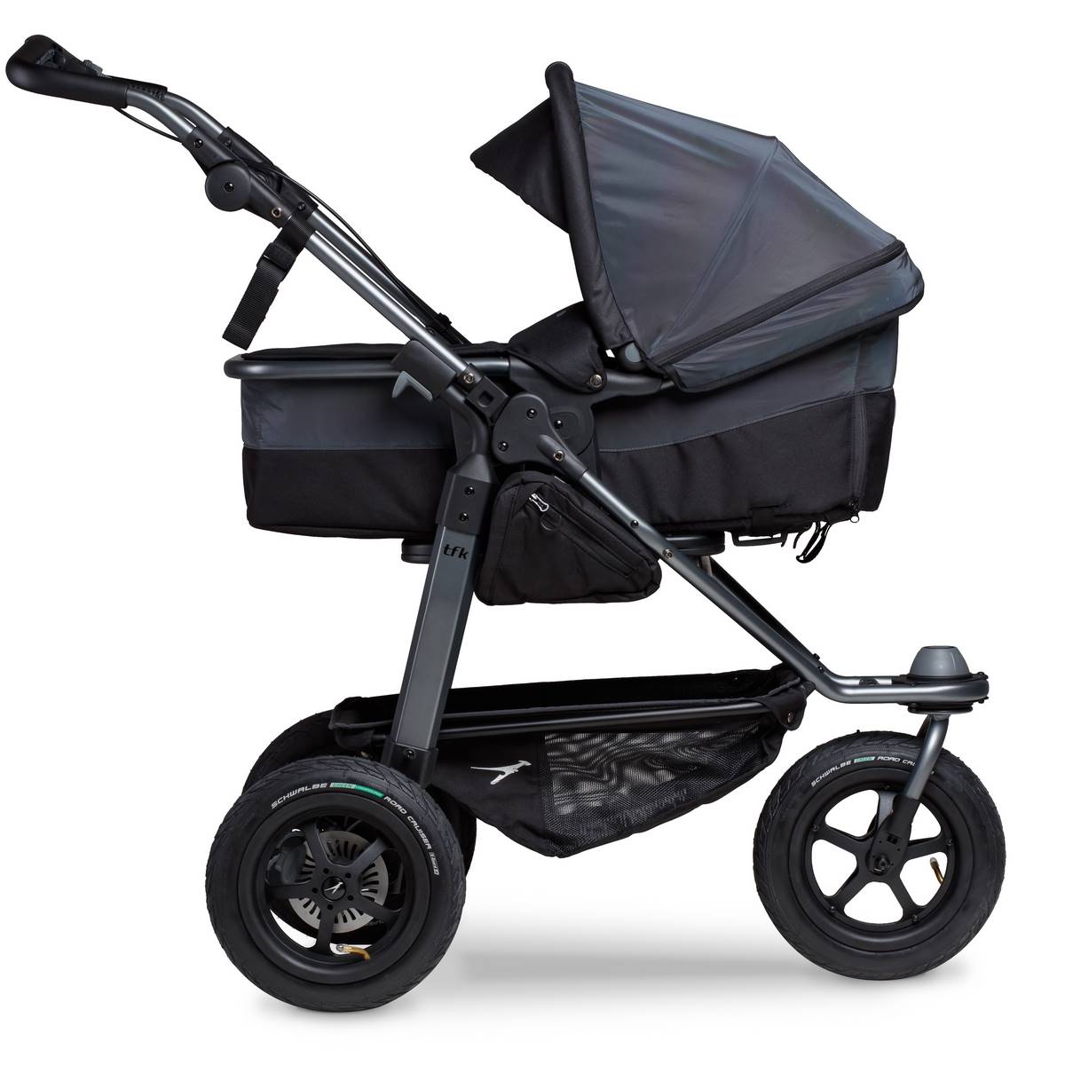 TFK Mono Kombi Kinderwagen mit Luftrad-Set- Glow in the Dark