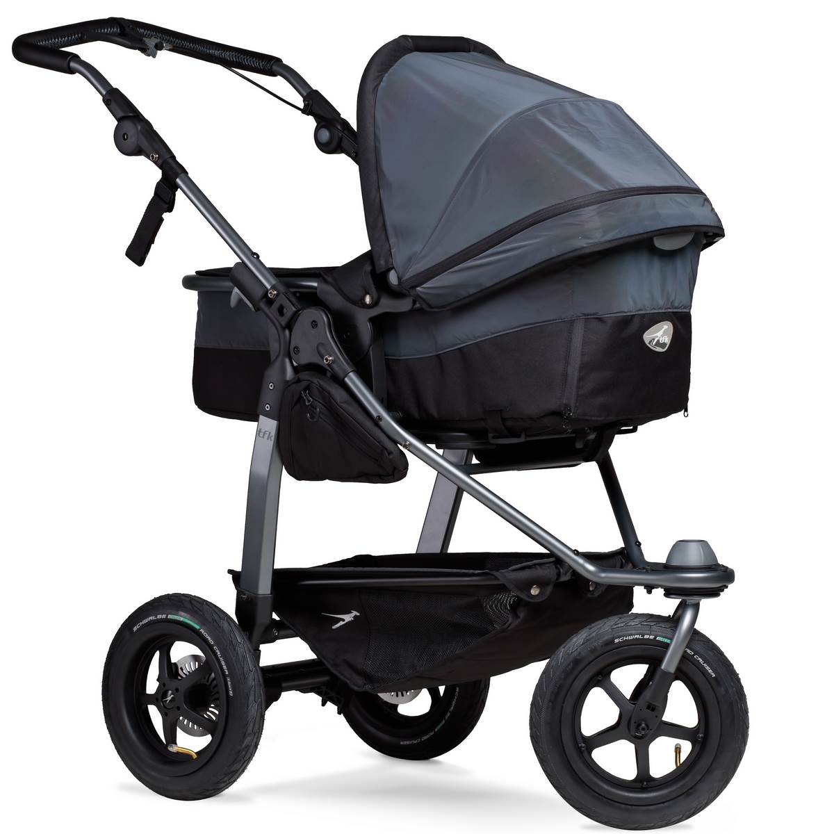 TFK Mono Kombi Kinderwagen mit Luftrad-Set- Glow in the Dark