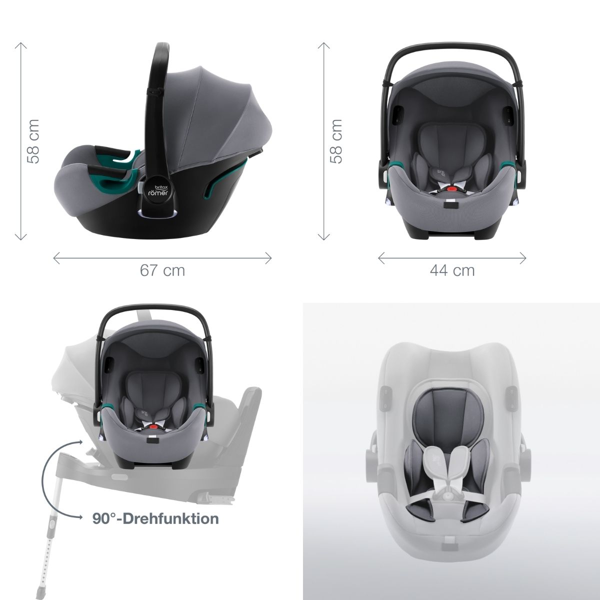 Britax Römer Baby-Safe iSense Babyschale