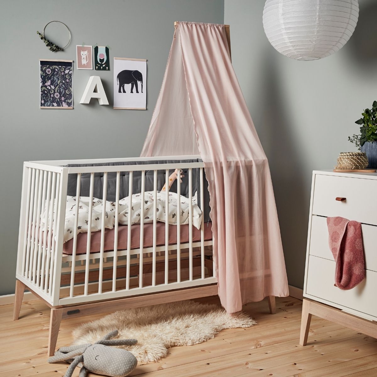 Leander Himmel für Linea und Luna Babybett