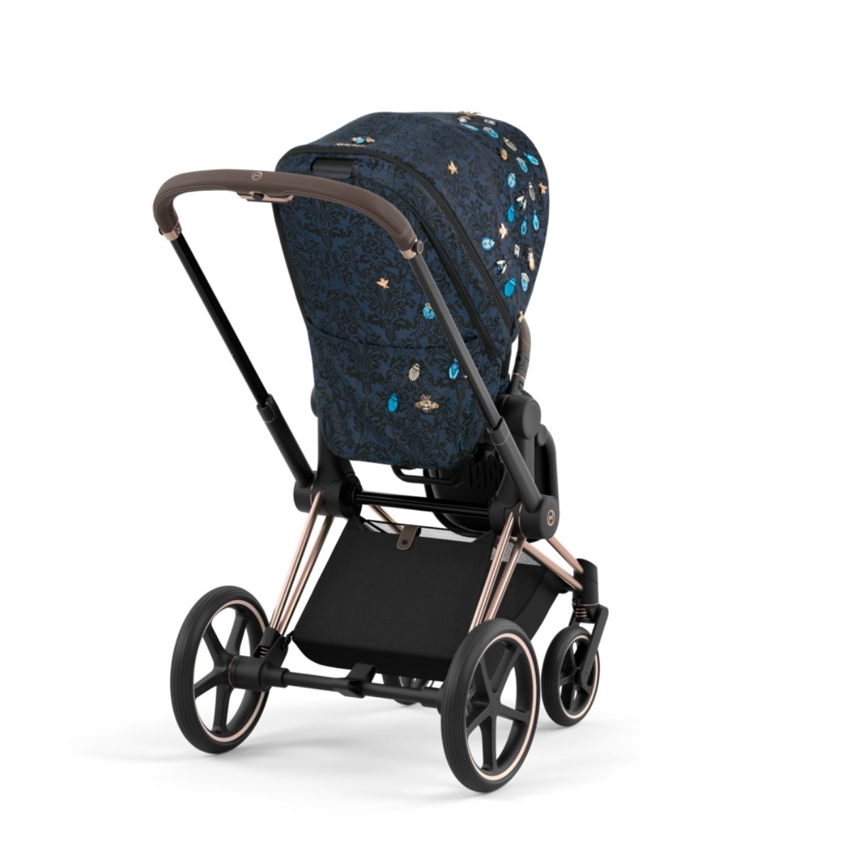 Cybex Priam 4 Kinderwagen Rosegold Rahmen- Jewels of Nature