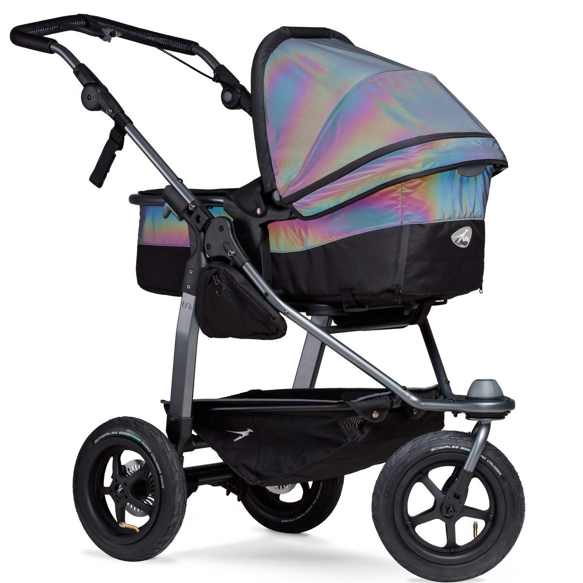 TFK Mono Kombi Kinderwagen mit Luftrad-Set- Glow in the Dark