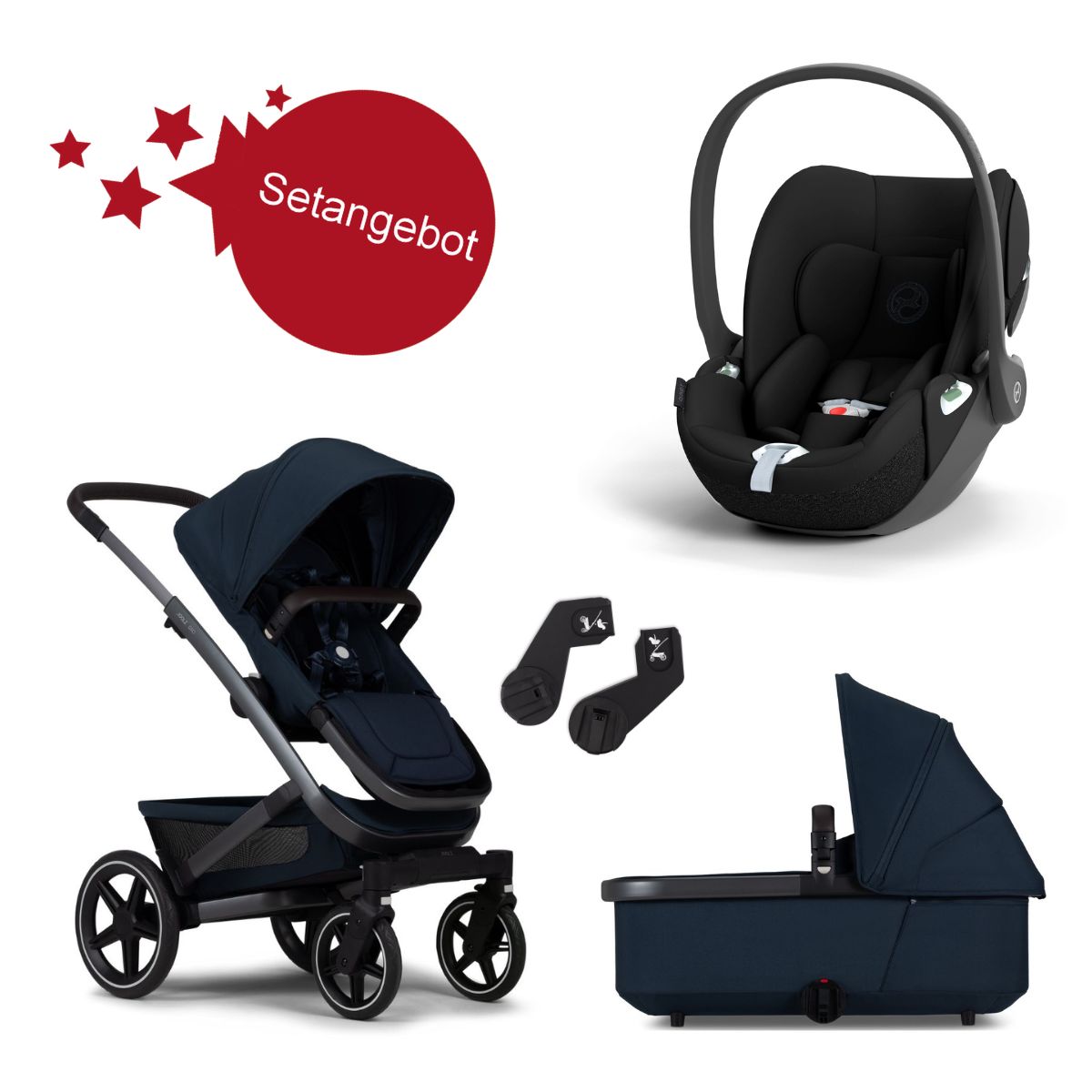 Joolz Geo 3 Setangebot 3 in 1 mit Cybex Cloud T