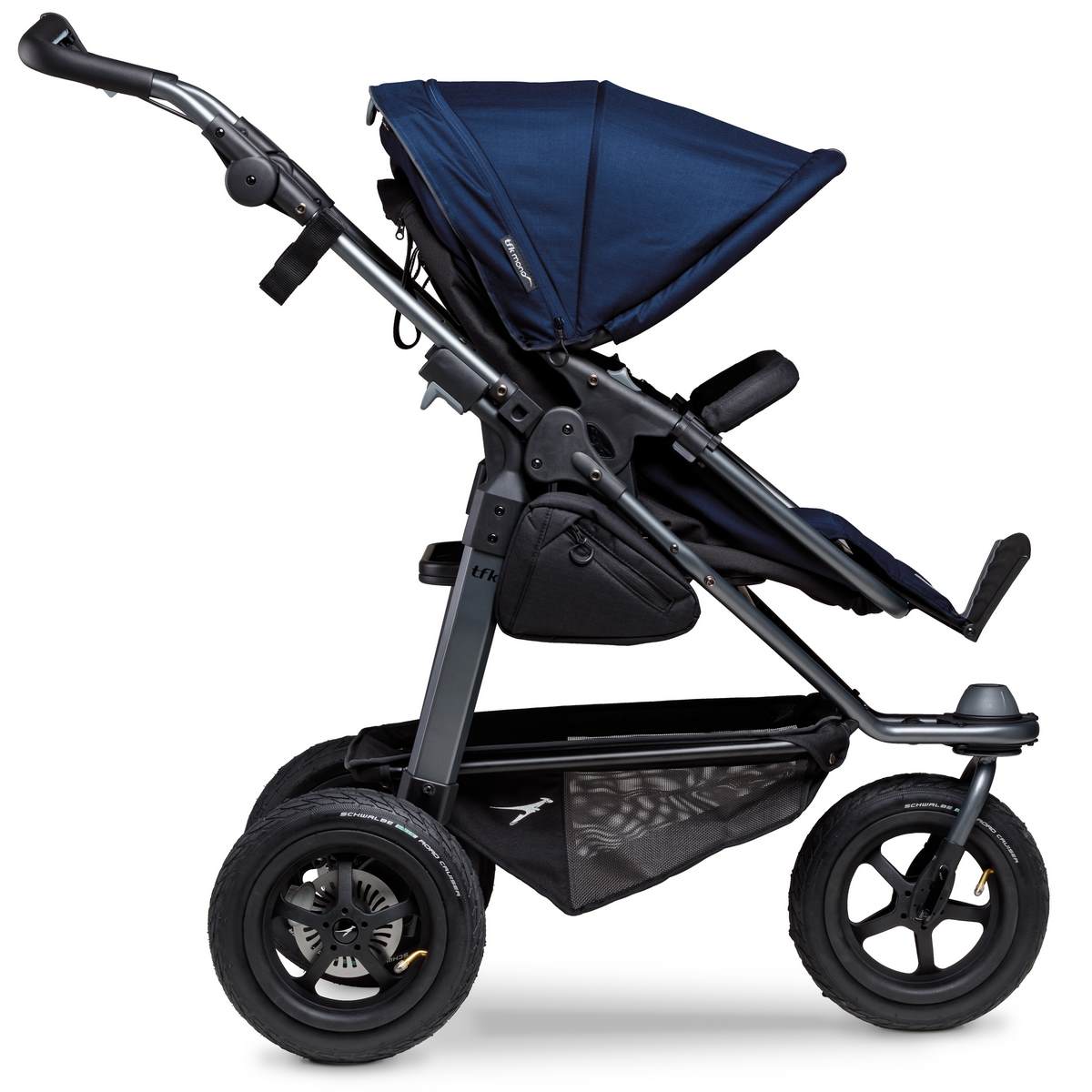 TFK Mono Kombi Kinderwagen mit Luftrad-Set- Marine