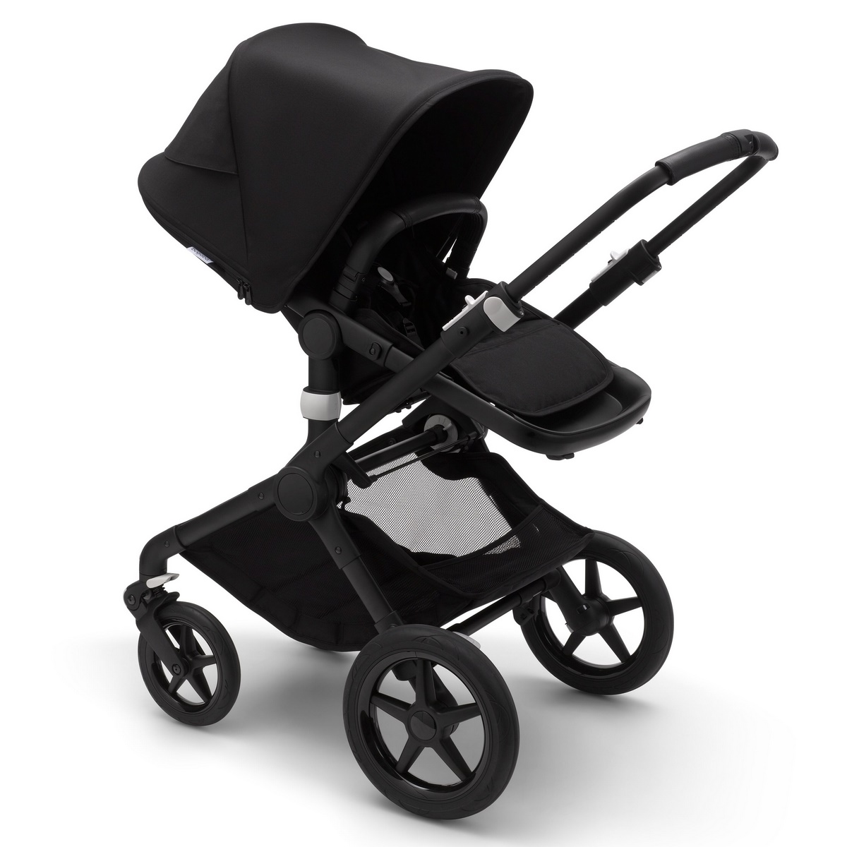 Bugaboo Fox2 Kombikinderwagen Setangebot 7 in 1 Schwarz, Schwarz