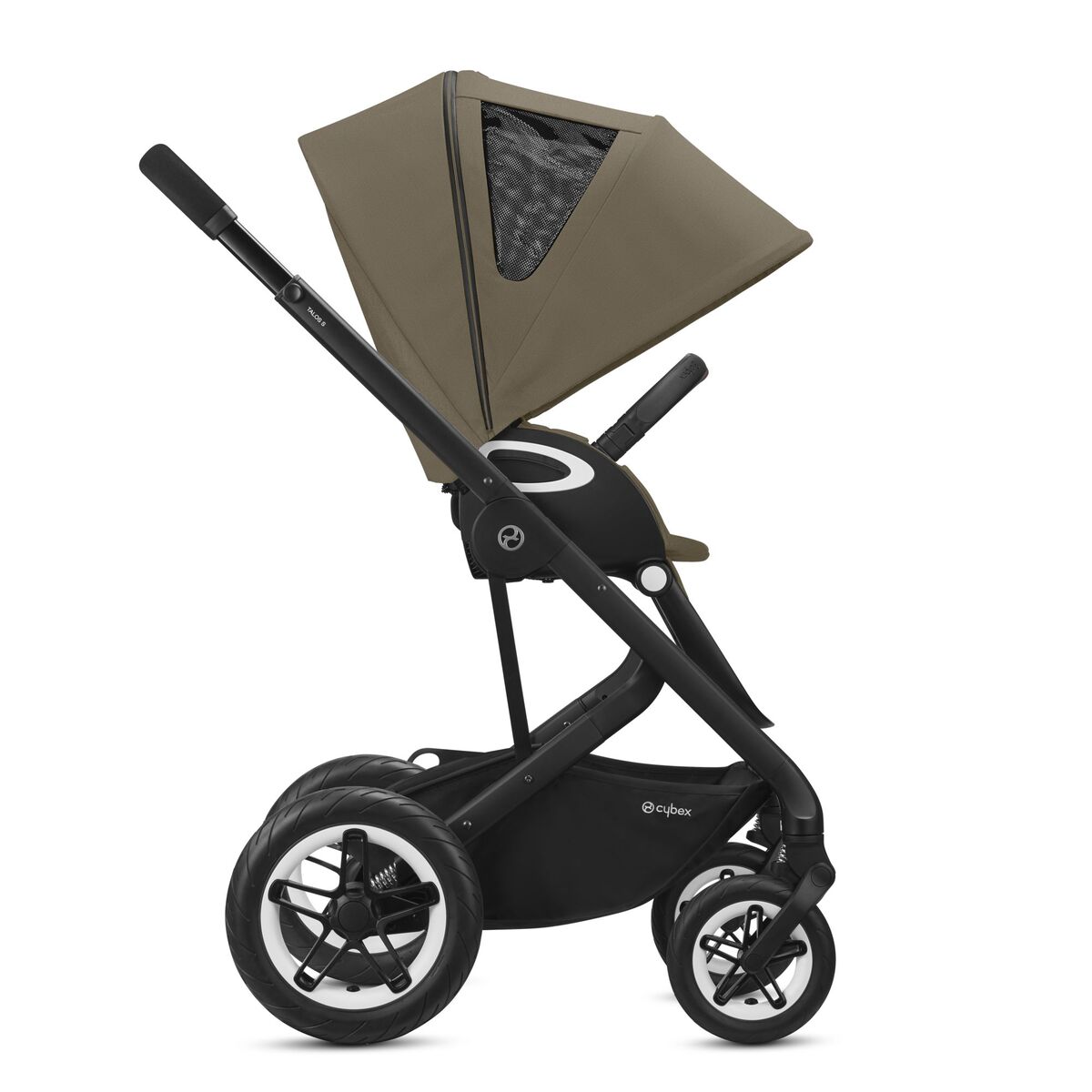 Cybex Talos S Lux Kombikinderwagen- Schwarz Gestell- Classic Beige