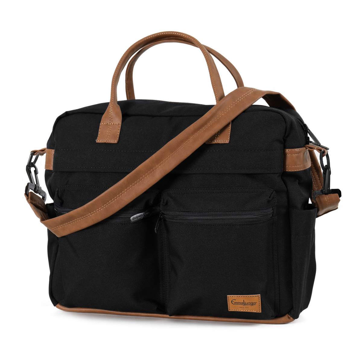 Emmaljunga Wickeltasche Travel Outdoor Black