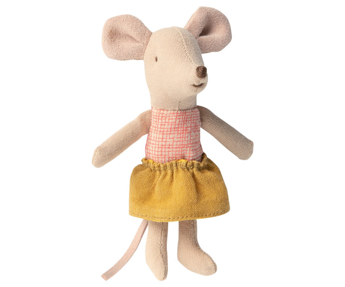 Maileg Little sister mouse in matchbox