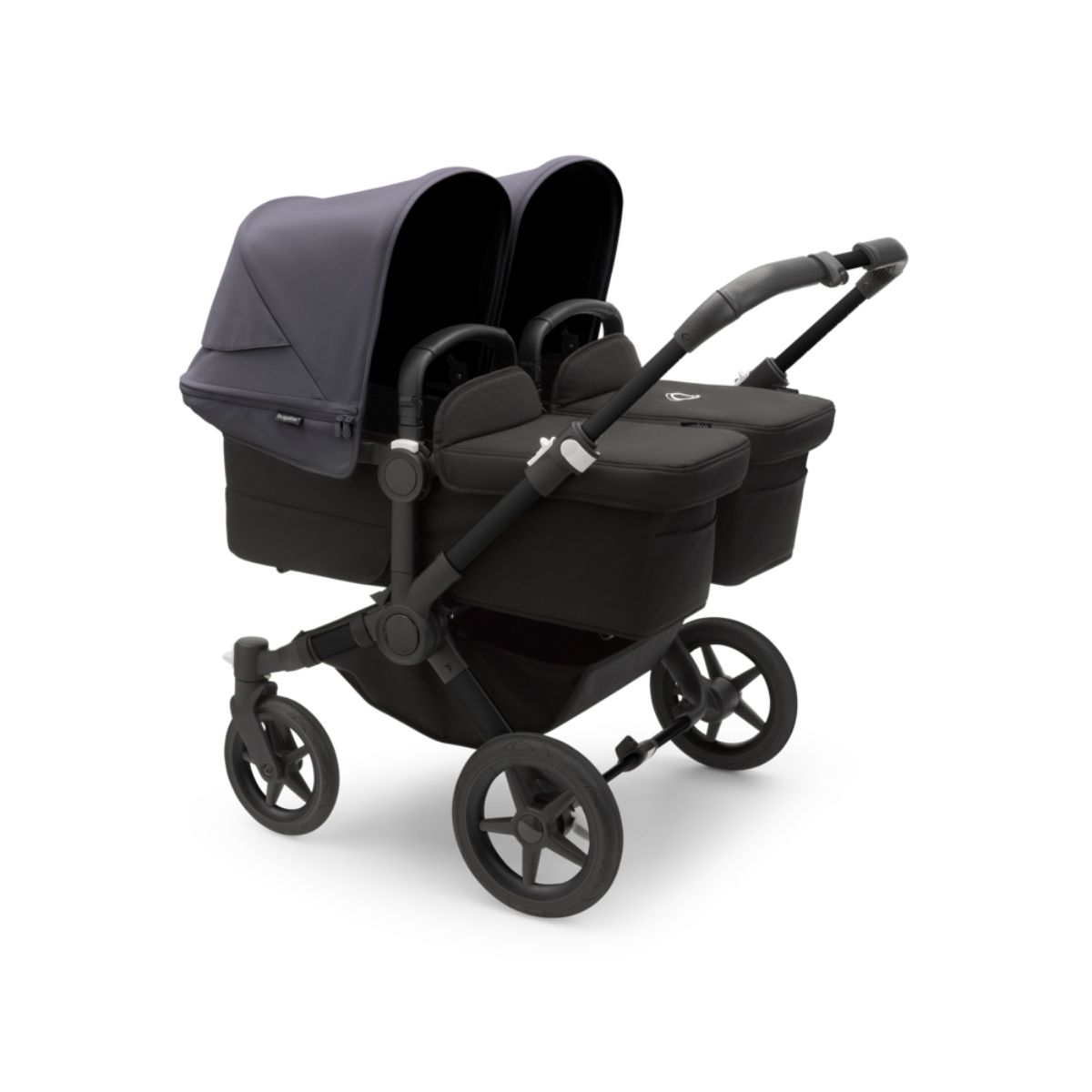 Bugaboo Donkey 5 Twin Mix & Match Schwarz- Mitternachtsschwarz- Sturmblau